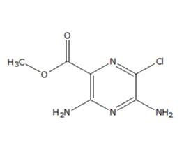 3,5-二氨基-6-氯吡嗪-2-羧酸甲酯